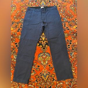 Todd Snyder - JAPANESE RELAXED FIT SELVEDGE CHINO - 34x32 - Navy